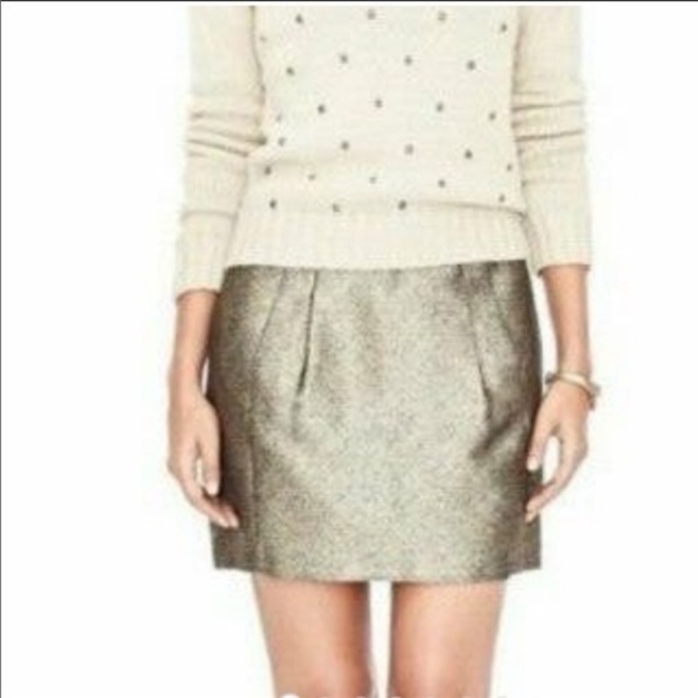 Fossil Hailey casual metallic miniskirt Size 4 NWT